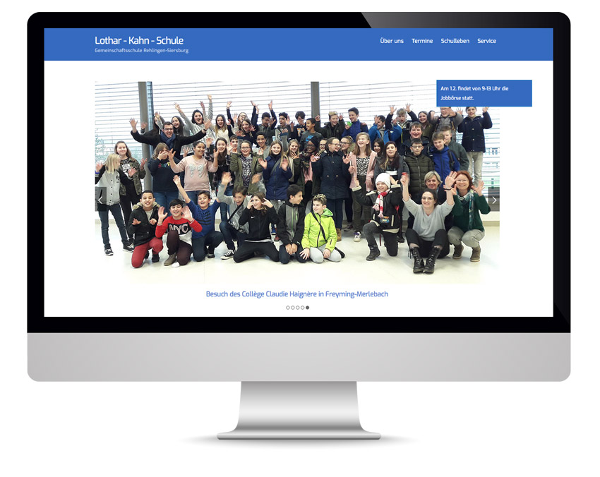 Lothar Kahn Schule 2 iMac