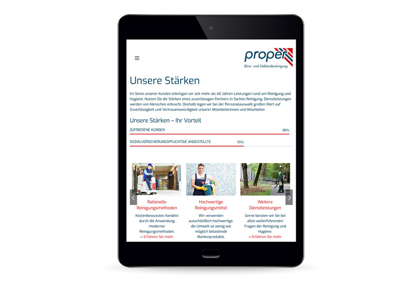 proper iPad