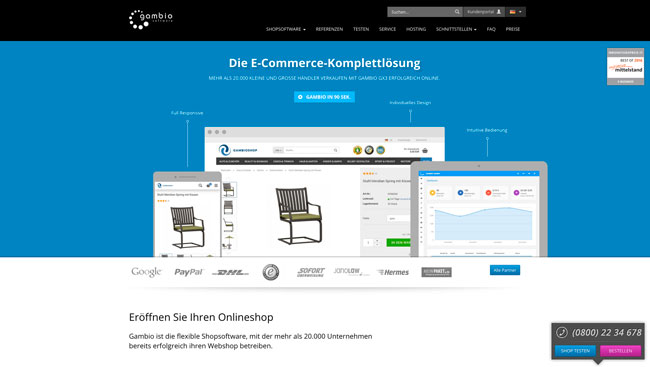 gambio ecommerce